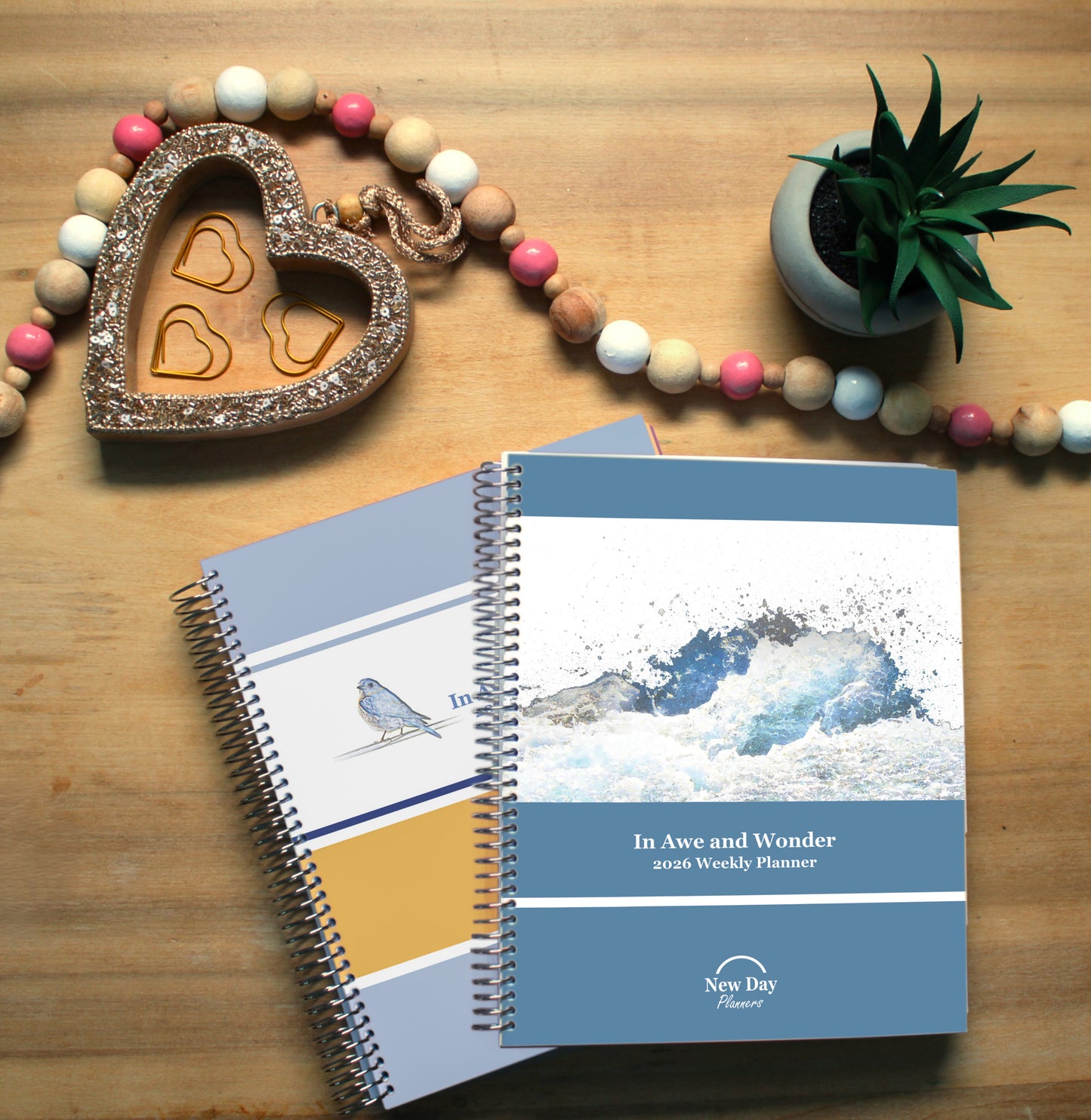 2026 In Awe and Wonder Weekly Planner (Water)