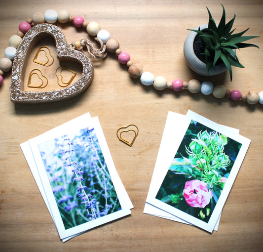 The Varied Floral Design Greeting Card Set