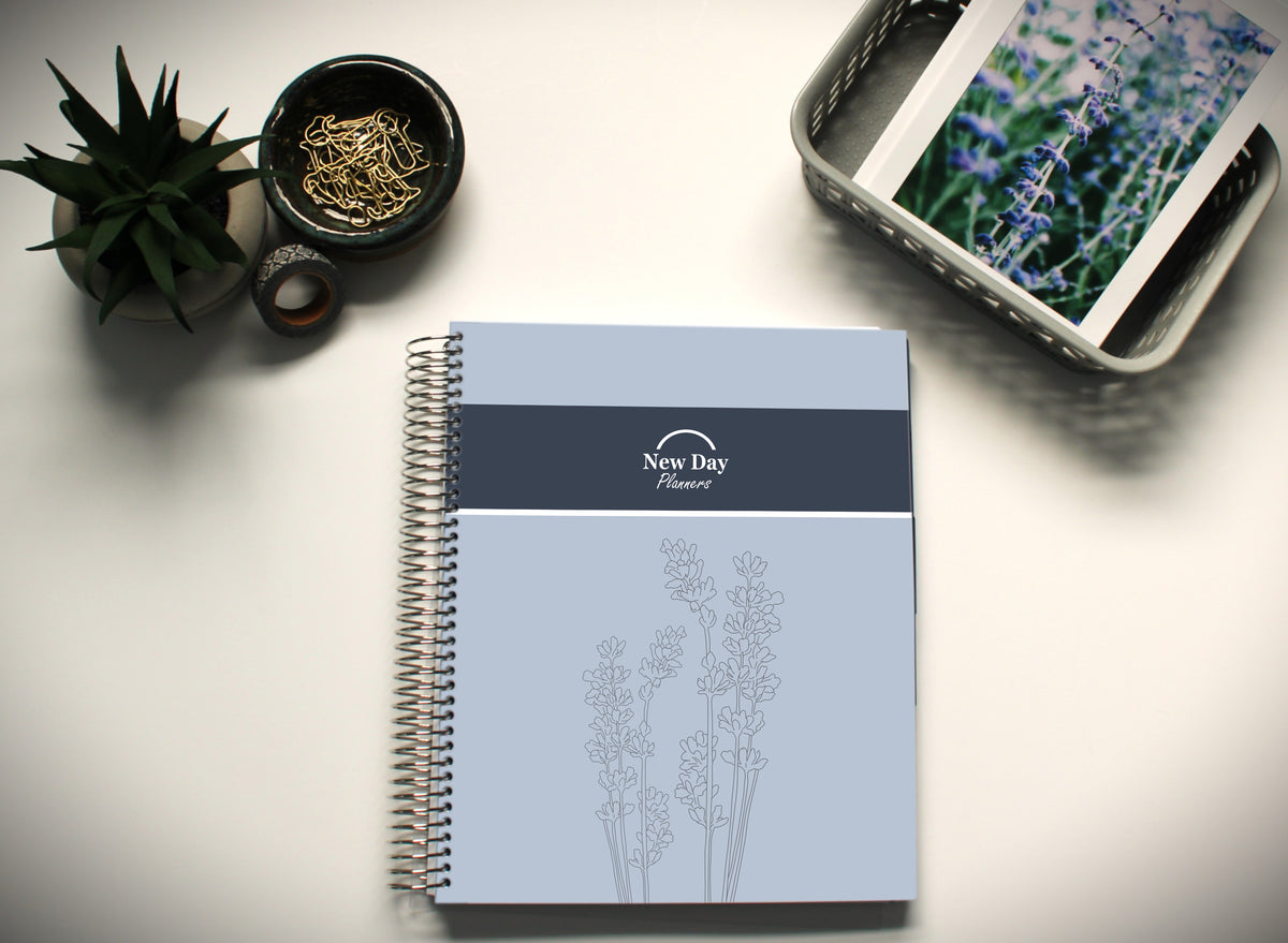 UNDATED Weekly Faith-Based Productive Planner (Gray)
