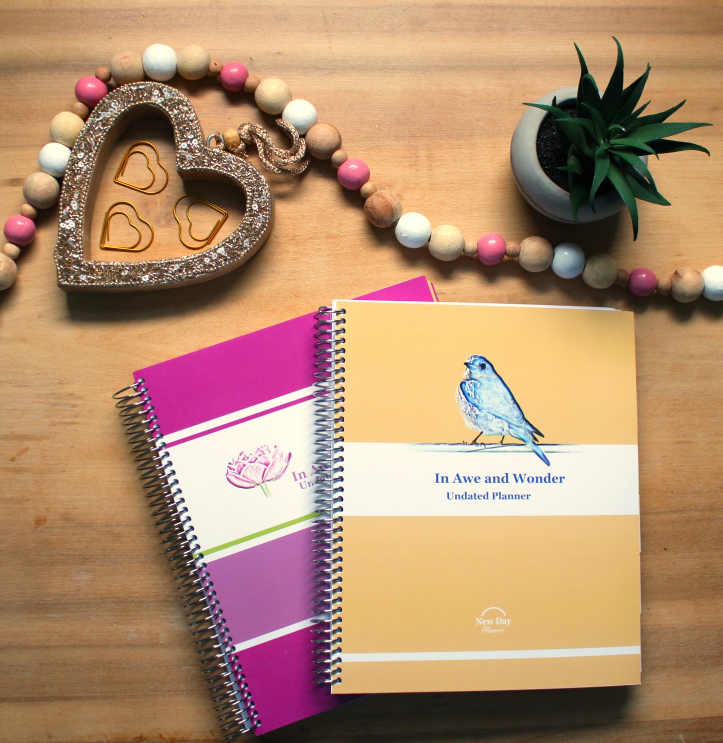 UNDATED In Awe and Wonder Weekly Planner (Bird)