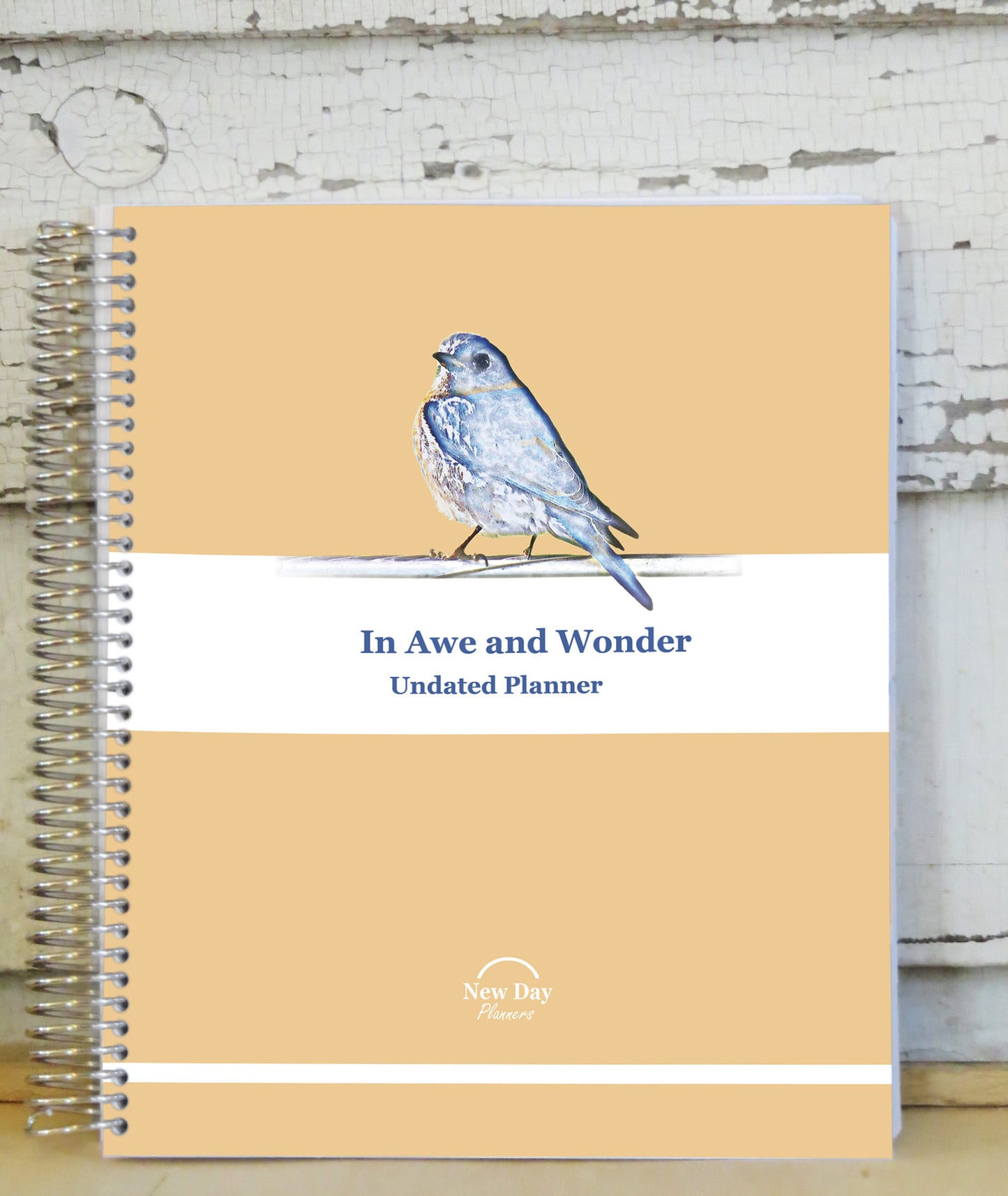 UNDATED-In Awe and Wonder Planner (Bird Cover)