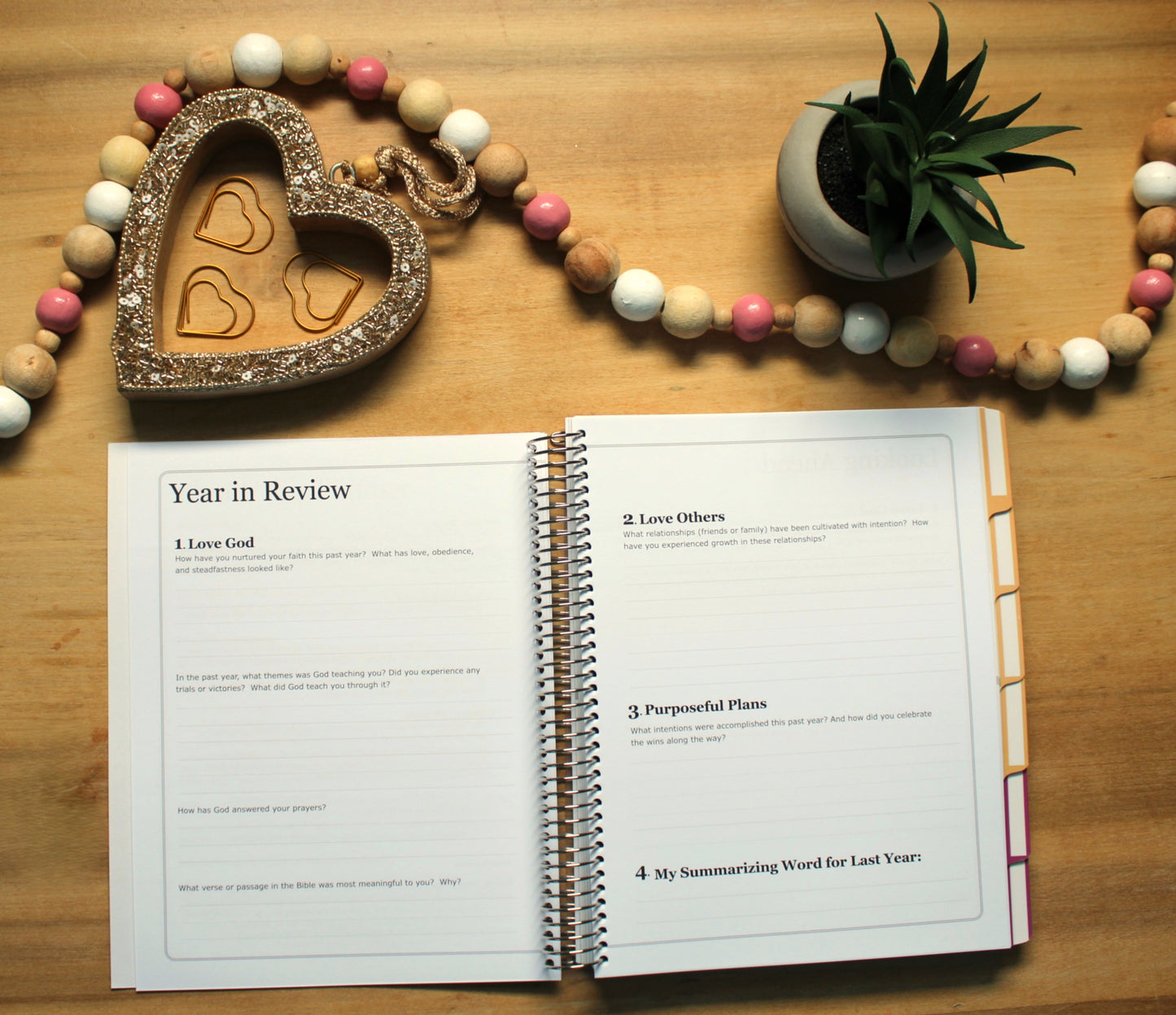 UNDATED In Awe and Wonder Weekly Planner (Bird)
