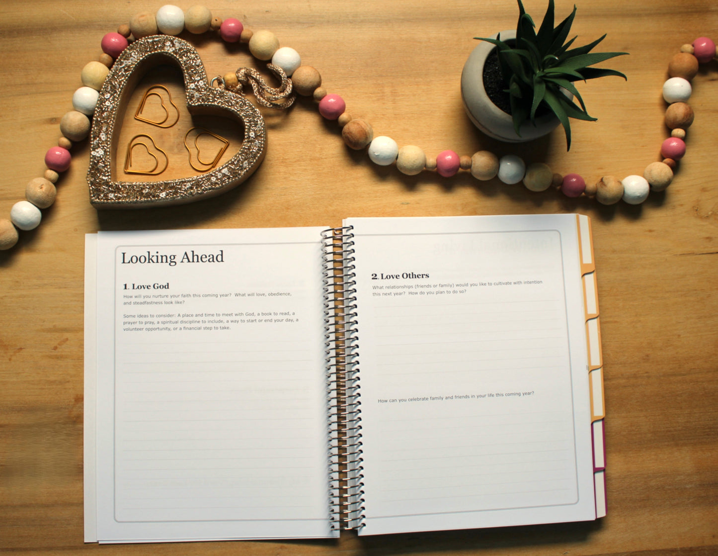 UNDATED In Awe and Wonder Weekly Planner (Flower)