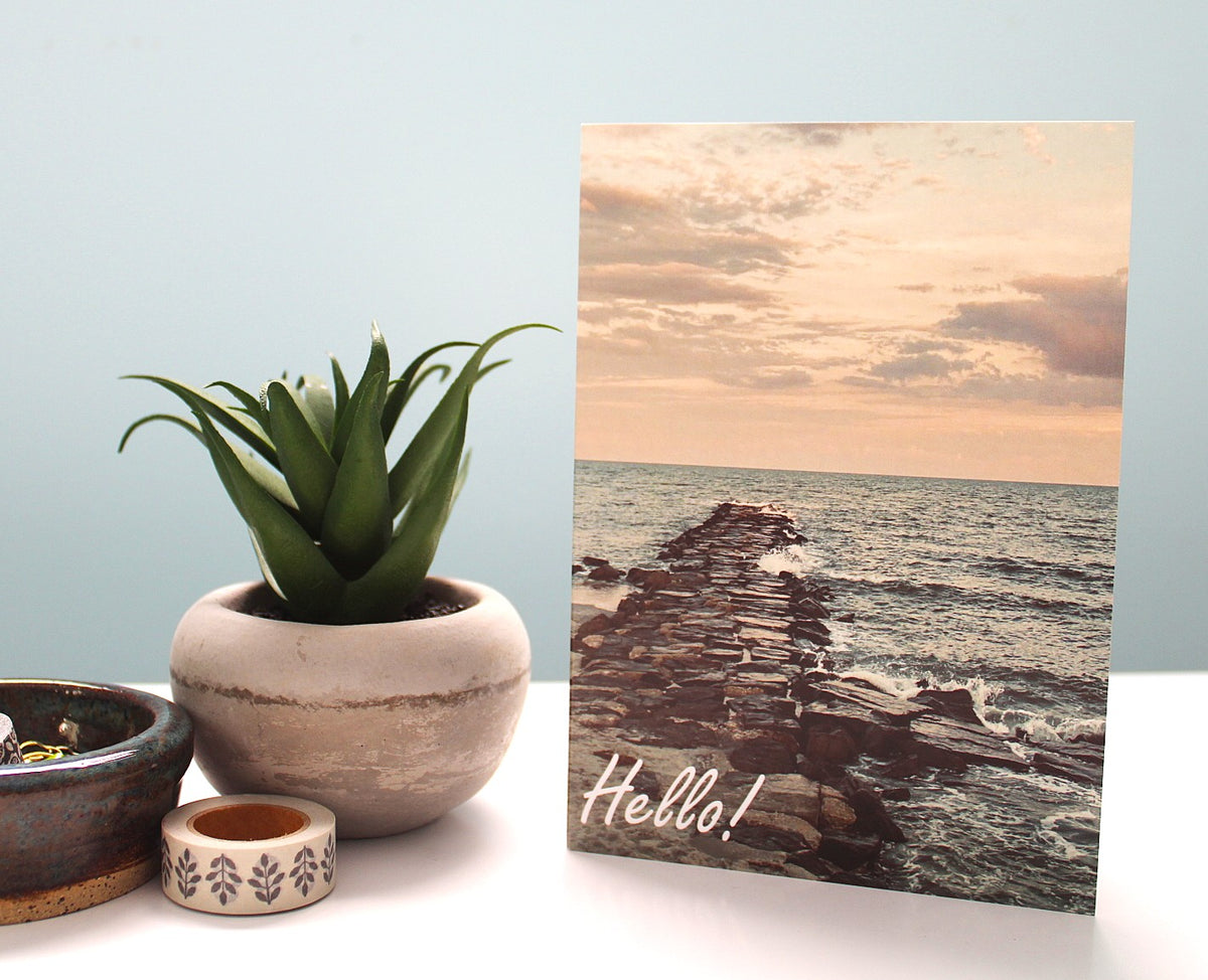 Hello-Ocean Cards (8 cards/pack)