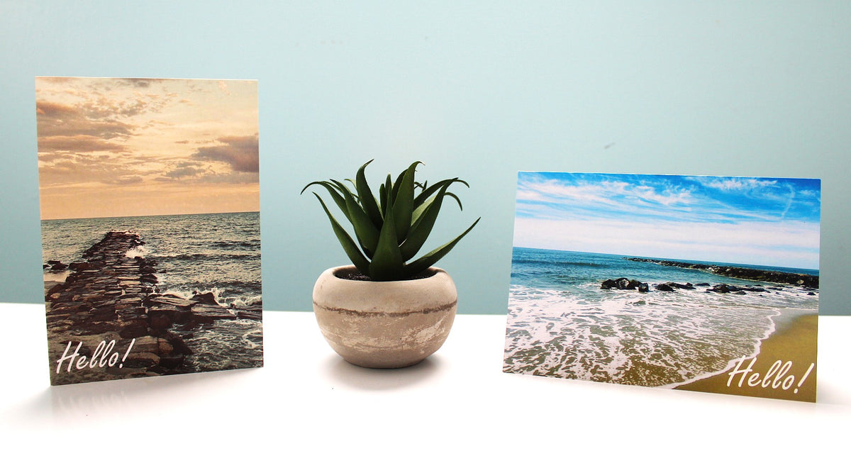 Hello-Ocean Cards (8 cards/pack)