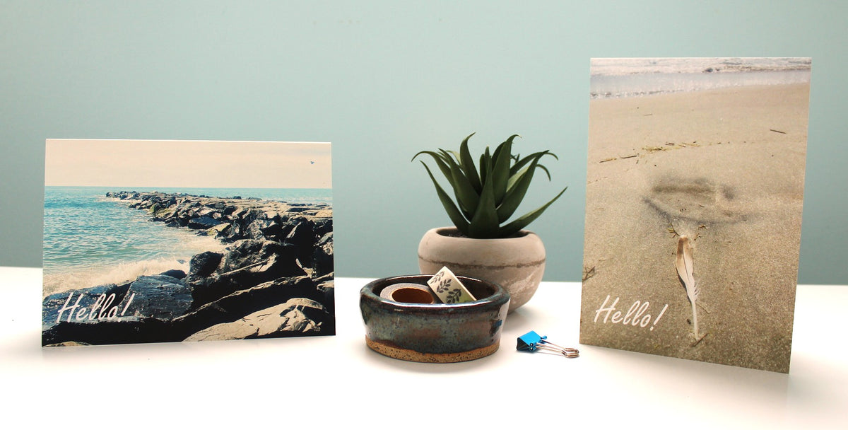 Hello-Ocean Cards (8 cards/pack)