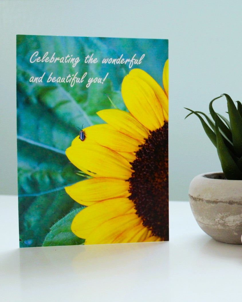 Celebrate, Flower Cards-6 cards/pack